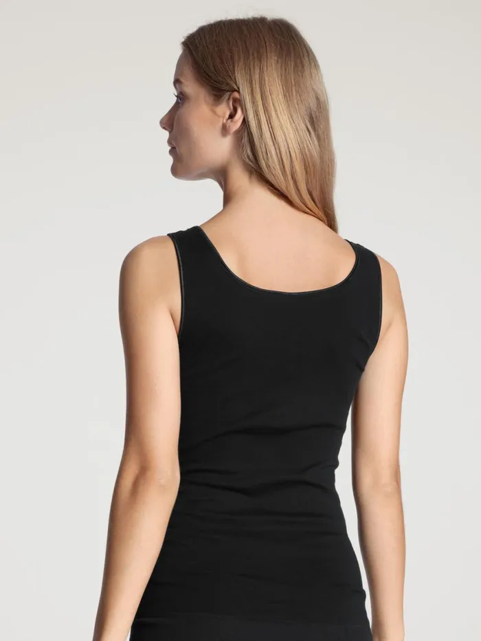 CALIDA Tops Women TankTop Schwarz