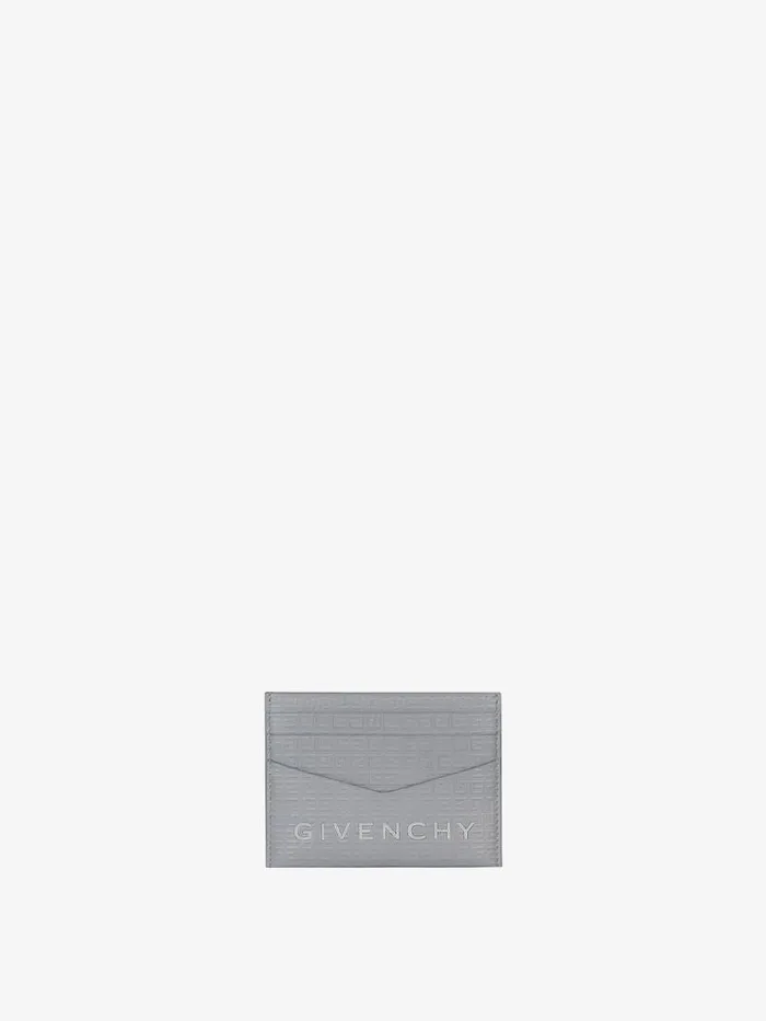 Card Holder In 4g Micro Leather Light Grey Men Givenchy Wallets and Card Holders Card Holder In 4g Micro Leather Light Grey Men Givenchy Wallets and Card Holders