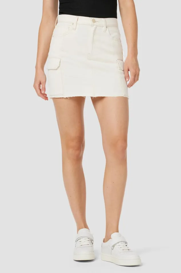 Cargo Women Hudson Jeans Cargo Viper Skirt First Egret