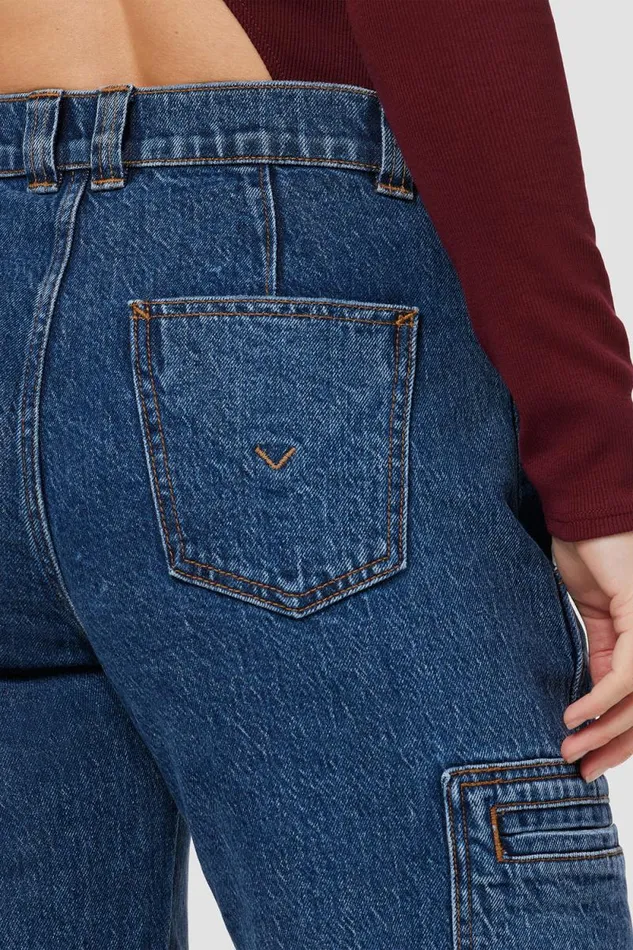 Cargo Women Hudson Jeans HighRise Welt Pocket Cargo Petite Pant Wonderland Cargo Women Hudson Jeans HighRise Welt Pocket Cargo Petite Pant Wonderland