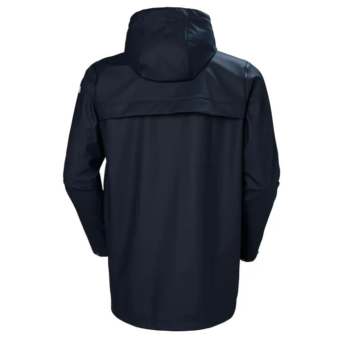 Casual Jackets Men Helly Hansen MOSS RAIN COAT 597 Navy