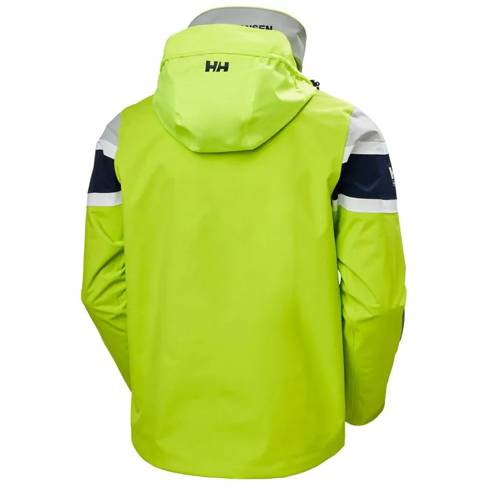 Casual Jackets Men Helly Hansen SALT FLAG JACKET 402 Azid Lime