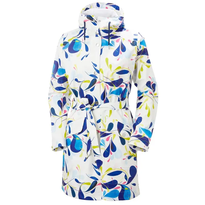Casual Jackets Women Helly Hansen W KIRKWALL II RAINCOAT 049 Sling White