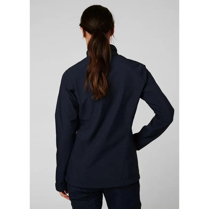 Casual Jackets Women Helly Hansen W PARAMOUNT SOFTSHELL JACKET 597 Navy