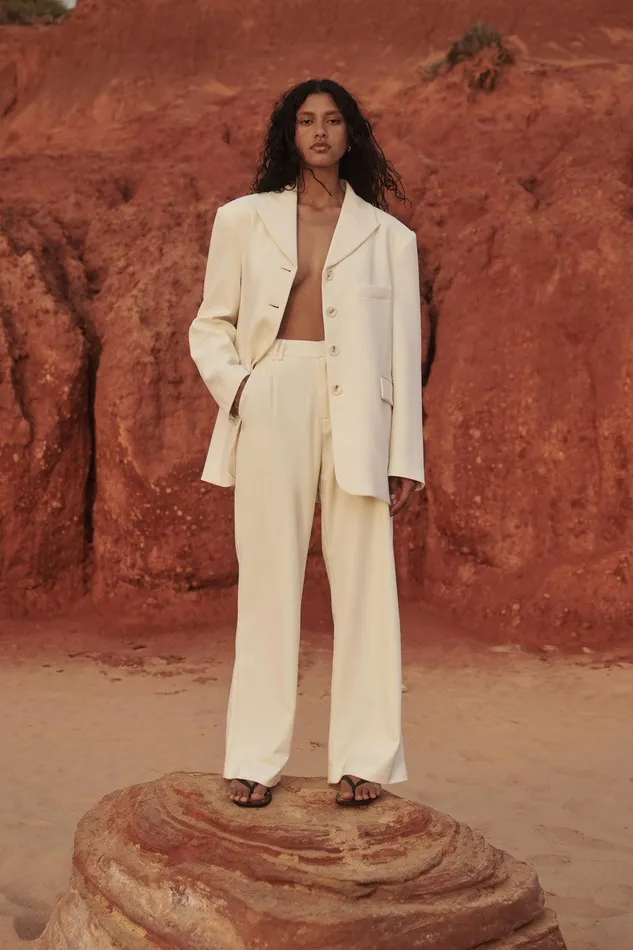 CELINE CREAM PANT Women DISSH Pants