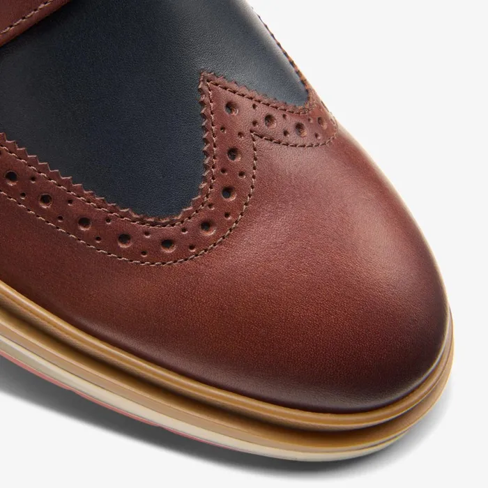 Chantry Wing British Tan Combination Men Clarks Casual Dress Shoes