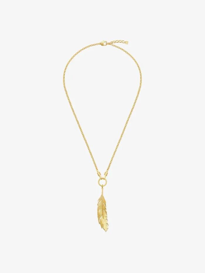 Charm Necklace In Metal Golden Yellow Men Givenchy Jewelry