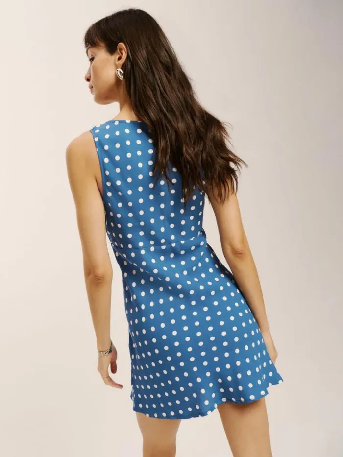 Clothing The Reformation Calix Dress Lazuli