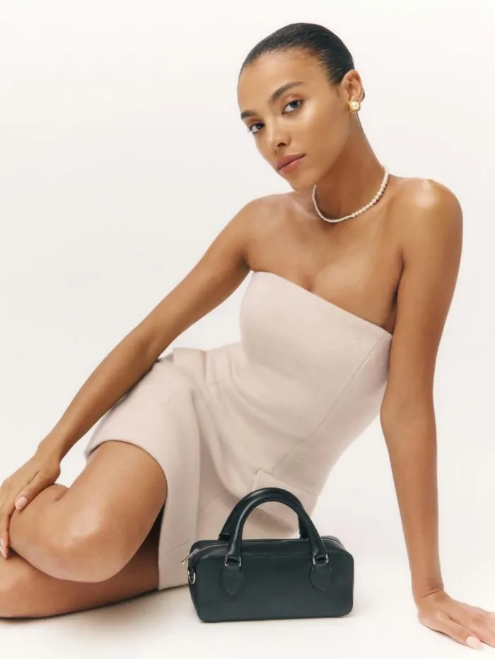 Clothing The Reformation Emani Dress Cream