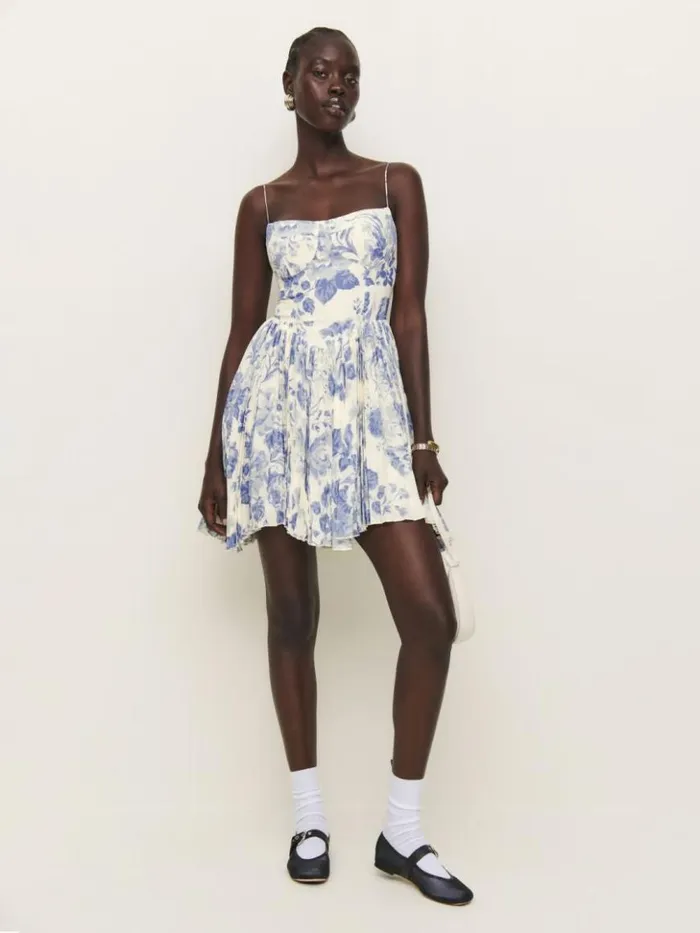 Clothing The Reformation Ezlynn Dress Lucerne