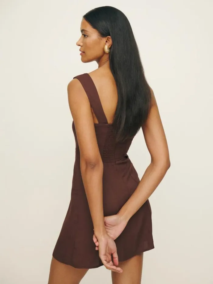 Clothing The Reformation Gabin Dress Cafe