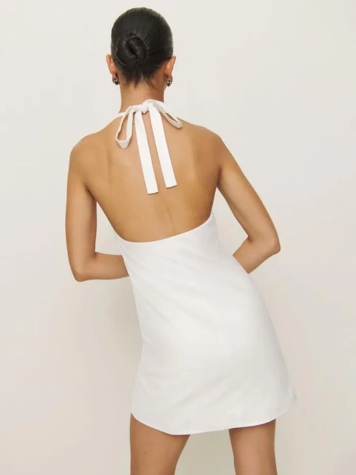 Clothing The Reformation Jessella Dress White