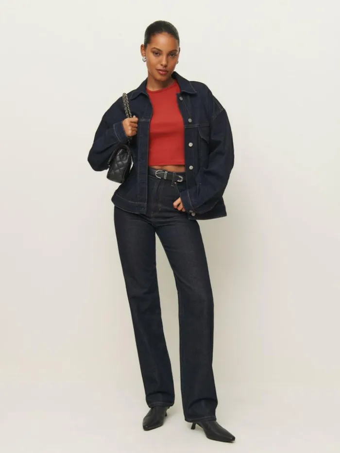 Clothing The Reformation Muse Tee Sundried Tomato