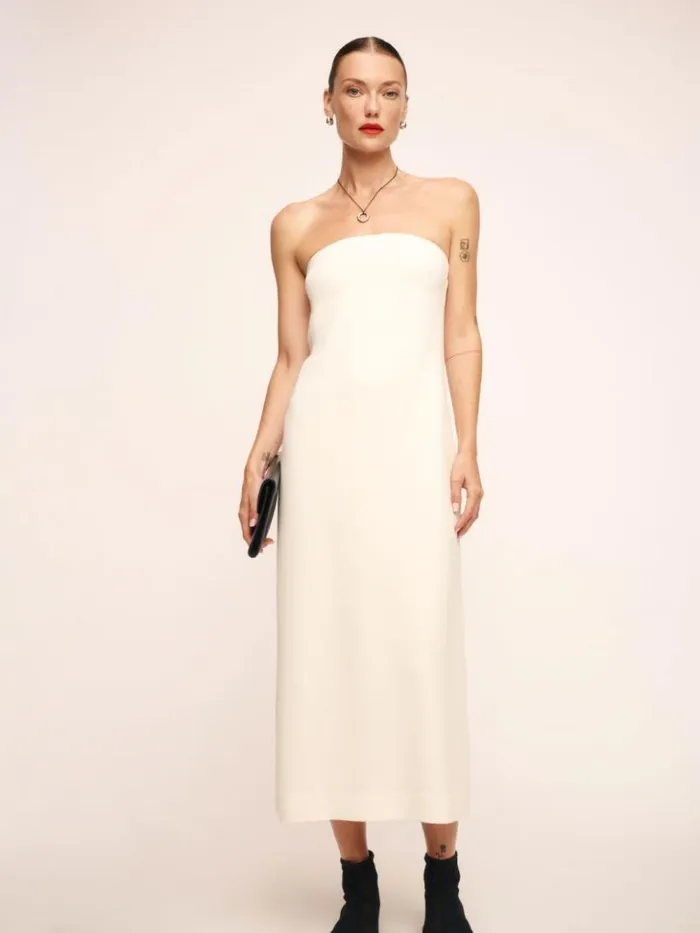 Clothing The Reformation Nino Dress Fior Di Latte
