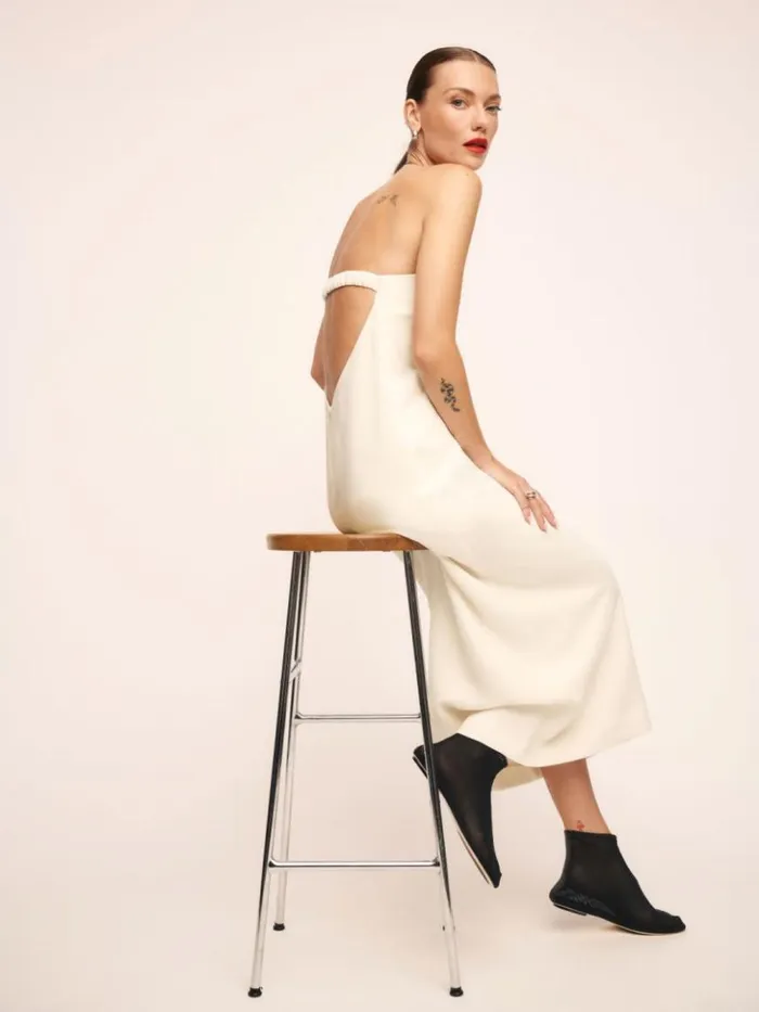 Clothing The Reformation Nino Dress Fior Di Latte
