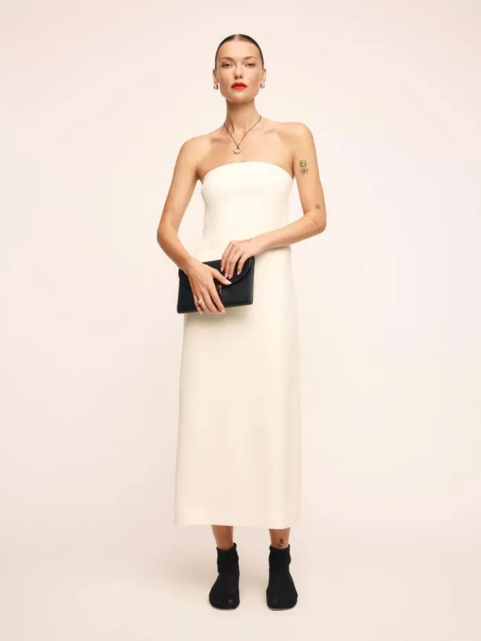 Clothing The Reformation Nino Dress Fior Di Latte