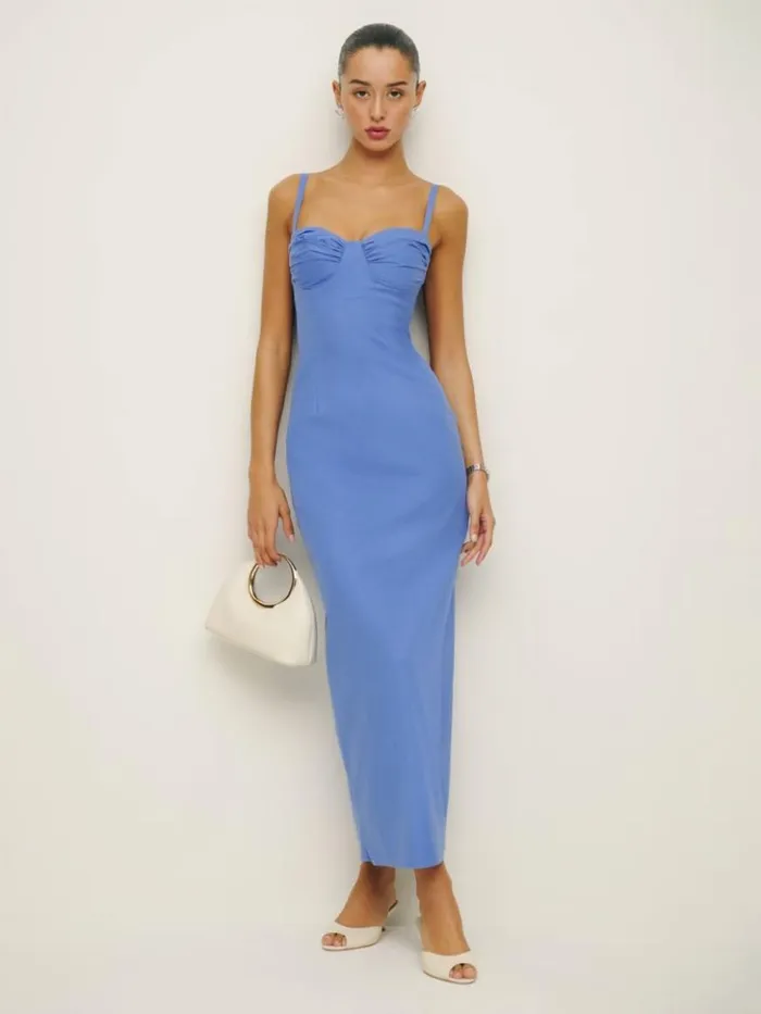 Clothing The Reformation Stormi Dress Dusk