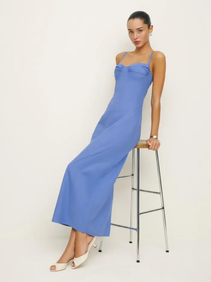 Clothing The Reformation Stormi Dress Dusk