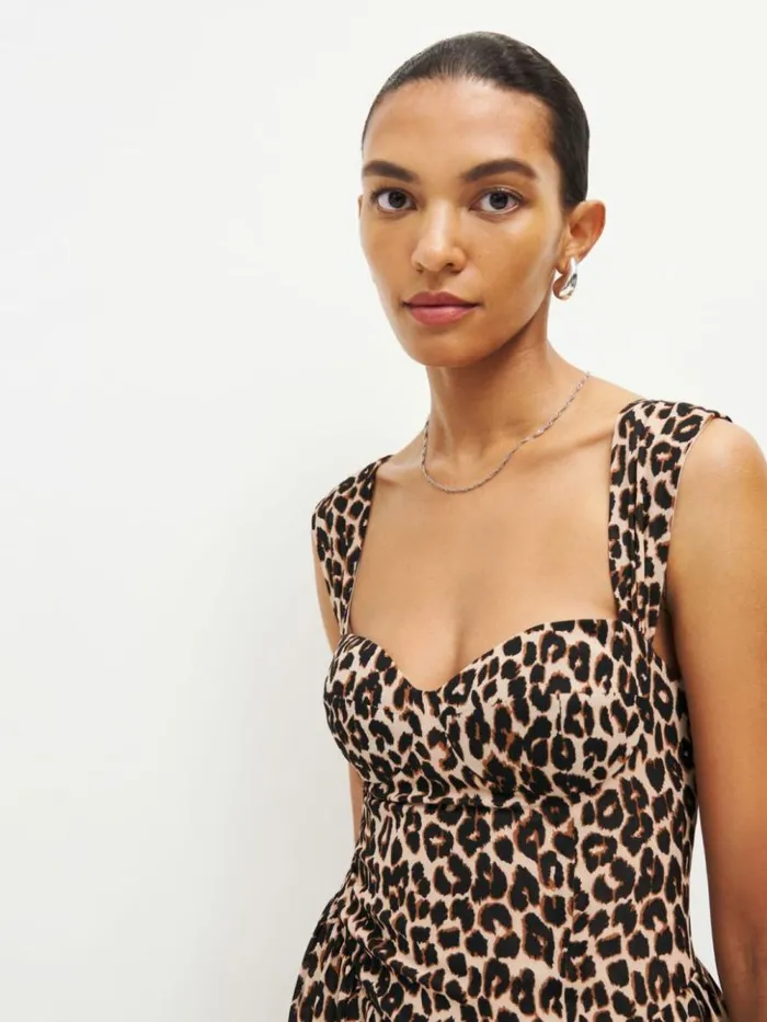 Clothing The Reformation Taiga Dress Leo