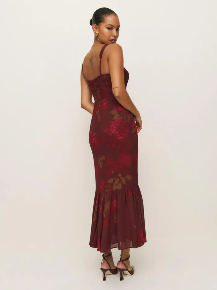 ClothingWeddings The Reformation Irisa Dress Barcelona Border