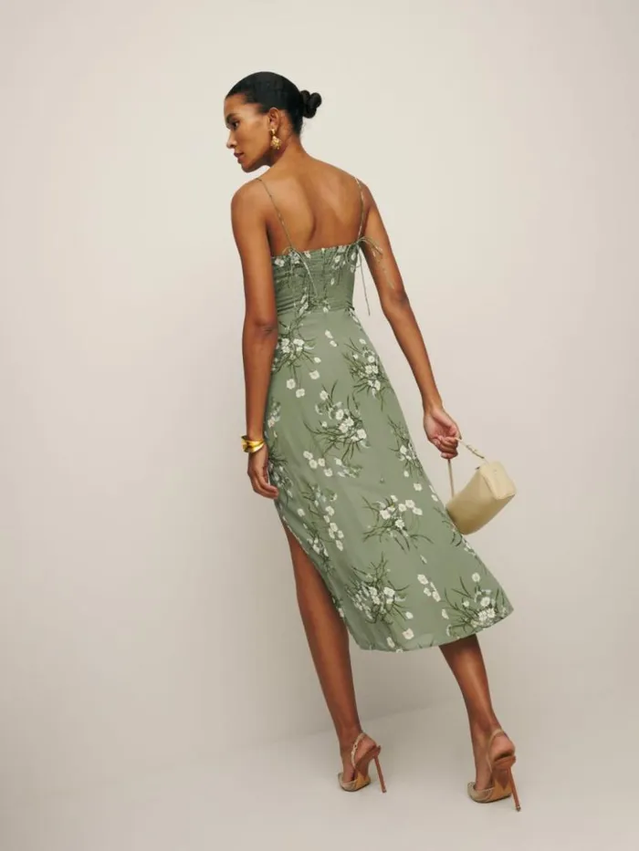 ClothingWeddings The Reformation Kourtney Dress Bonita