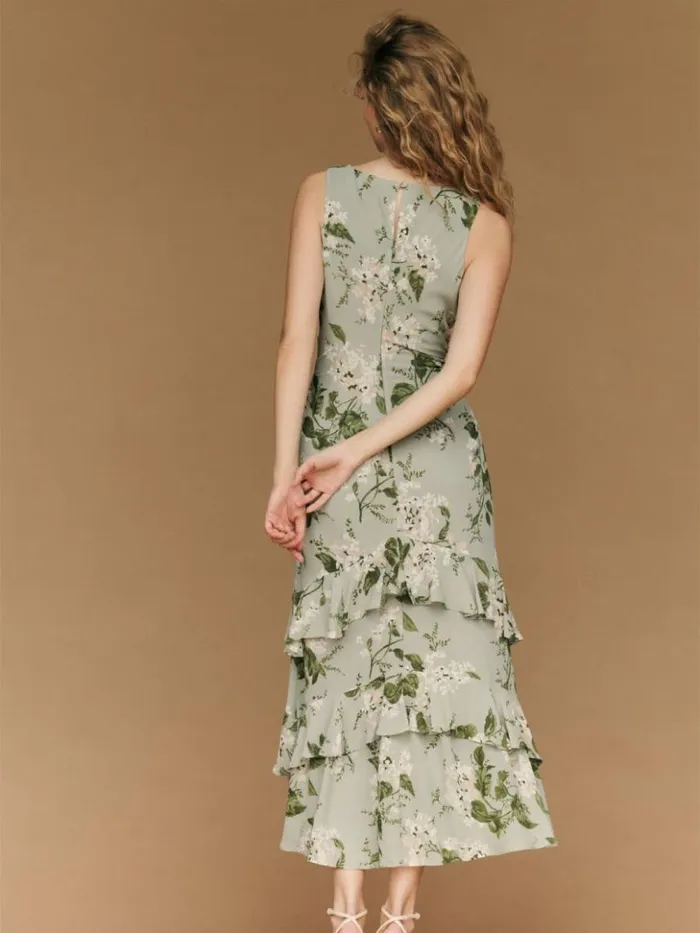 ClothingWeddings The Reformation Magnus Dress Tea Garden