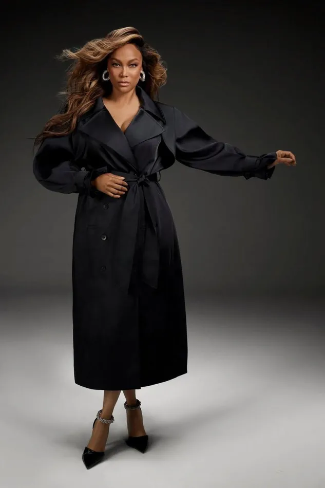 Coats and Jackets Women Karen Millen Tailored Satin Maxi Belted Trench Coat Black Coats and Jackets Women Karen Millen Tailored Satin Maxi Belted Trench Coat Black