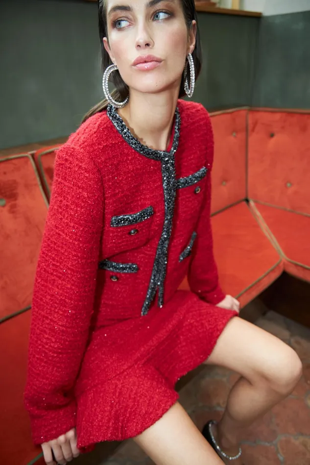 Coco Jacket 8211 Red Women Cras Jackets