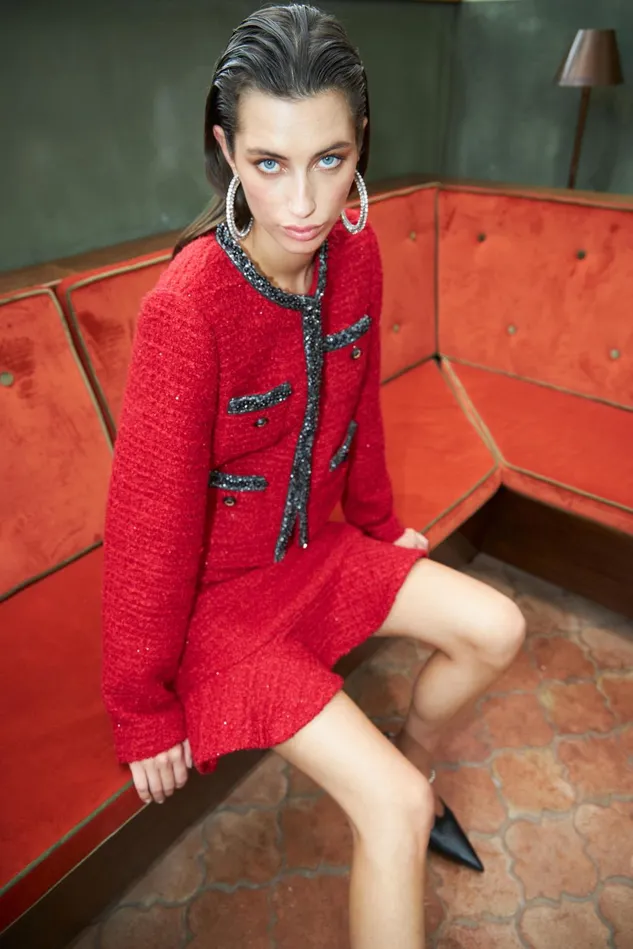 Coco Jacket 8211 Red Women Cras Jackets
