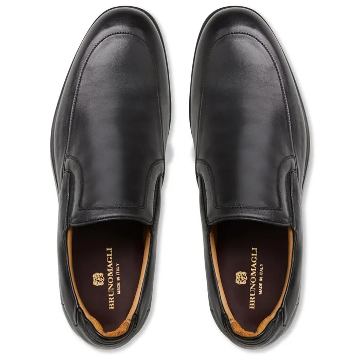 Comodo Hybrid Slip On LoaferBlack Men Bruno Magli Loafers and Slipons