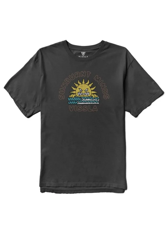 Cooked Organic Tee Phantom Men Vissla Tees