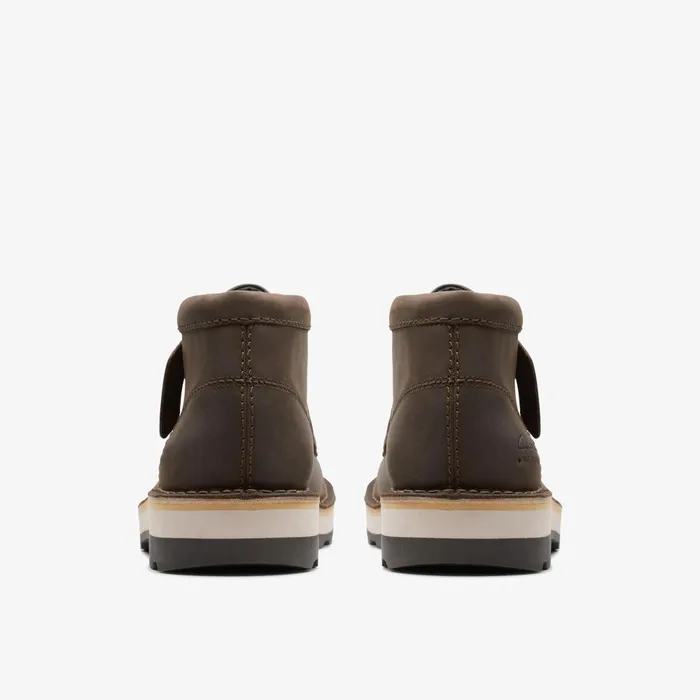 Corston Wally Waterproof Olive Leather Men Clarks Boots