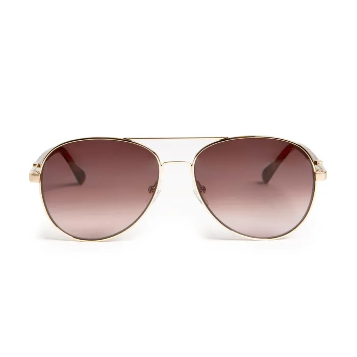 Costa Aviator Sunglasses 8211 Gold Tortoise Women Bruno Magli Sunglasses