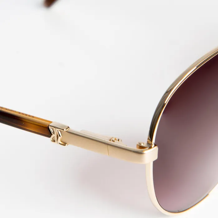 Costa Aviator Sunglasses 8211 Gold Tortoise Women Bruno Magli Sunglasses