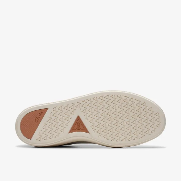 Craft Swift White Leather Men Clarks Sneakers