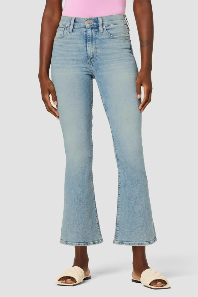 Cropped Women Hudson Jeans Barbara HighRise Bootcut Crop Jean Prism