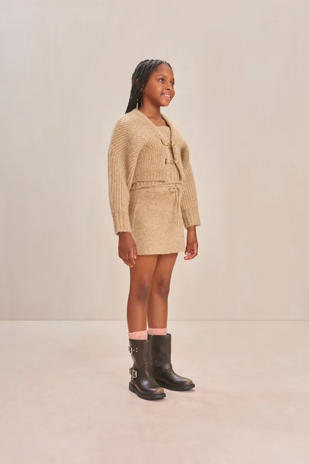 Cult Gaia Casella Top and Tank Set Bourbon Multi Kids Tops