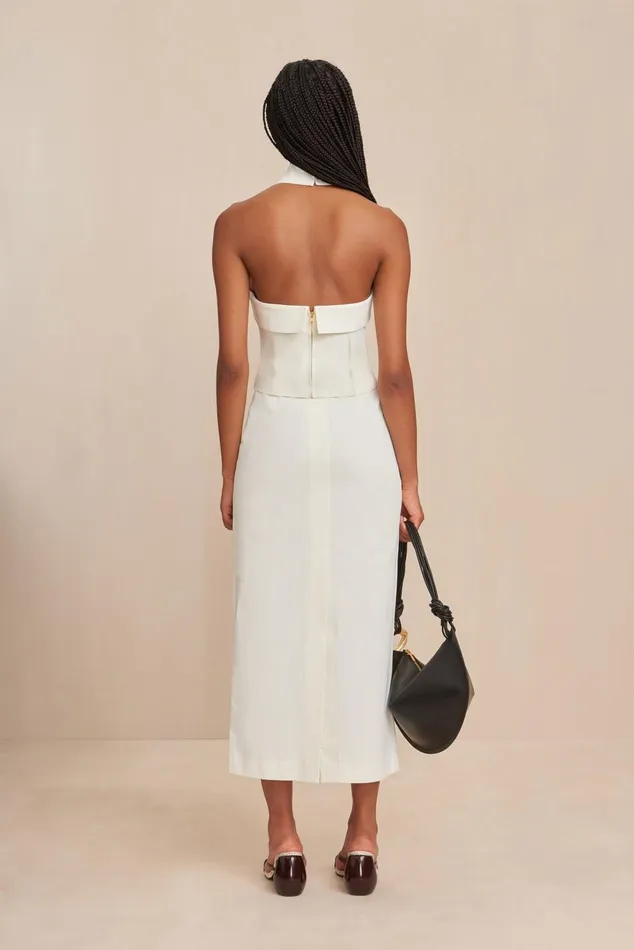 Cult Gaia Danil Top Off White Women Tops