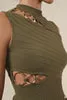 Cult Gaia Dimetria Knit Dress Serpent Women Dresses