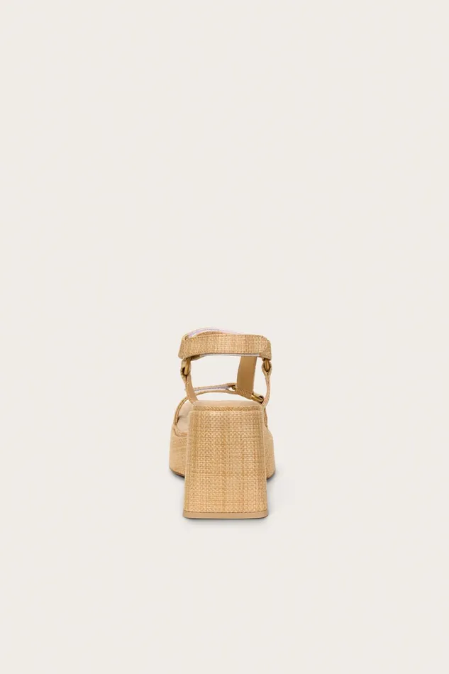 Cult Gaia Erin Sandal Natural Women Platforms