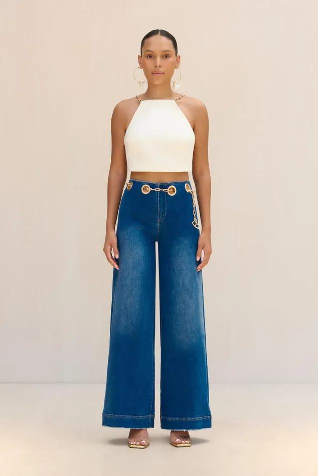 Cult Gaia Hailey Top Off White Women Tops