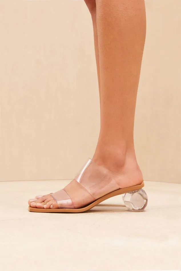 Cult Gaia Jila Sandal Clear Women Sandals Cult Gaia Jila Sandal Clear Women Sandals