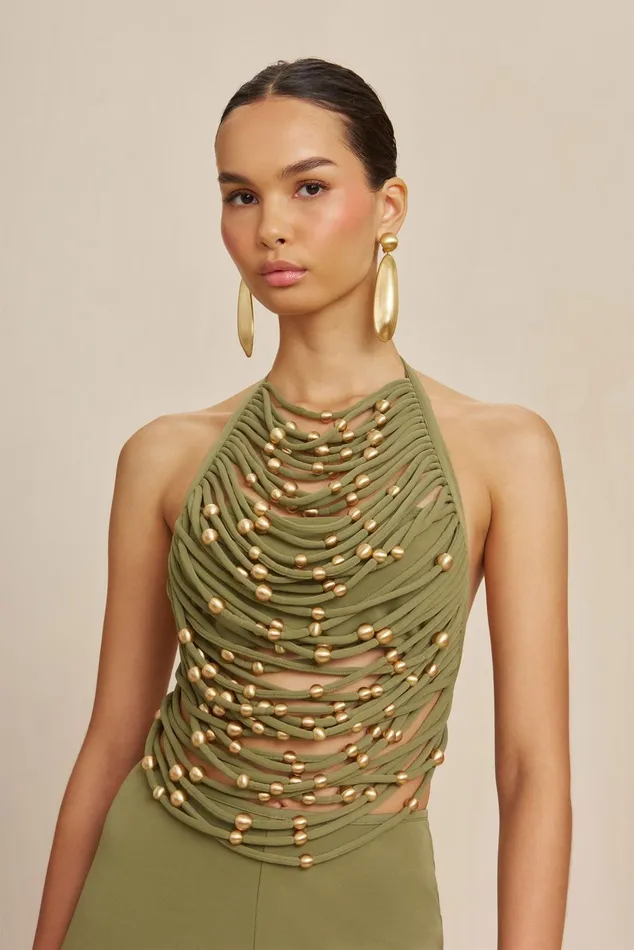 Cult Gaia Jonna Top Tea Women Tops