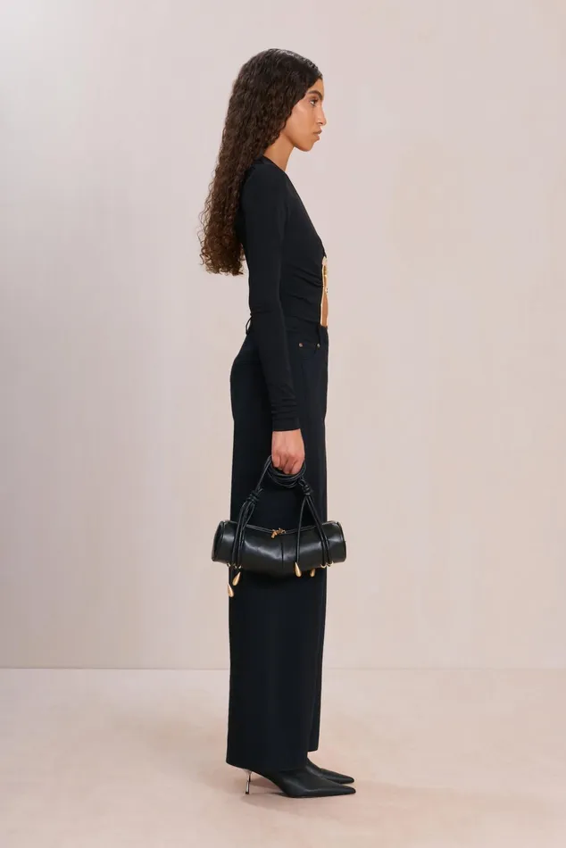 Cult Gaia Laia Top Black Women Tops