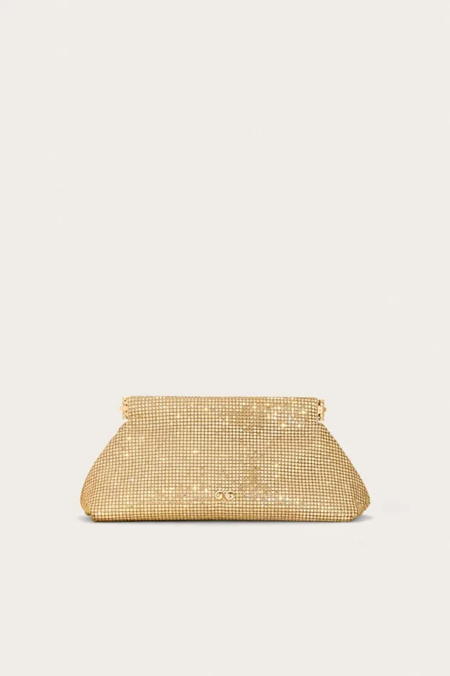 Cult Gaia Lillia Mini Clutch Sand Dollar Women Clutches