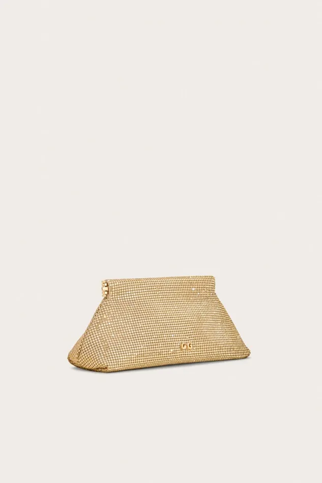 Cult Gaia Lillia Mini Clutch Sand Dollar Women Clutches