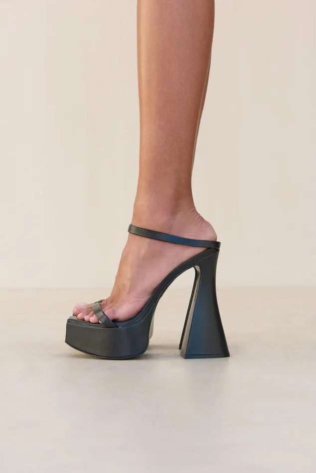 Cult Gaia Linda Platform Black Women Evening