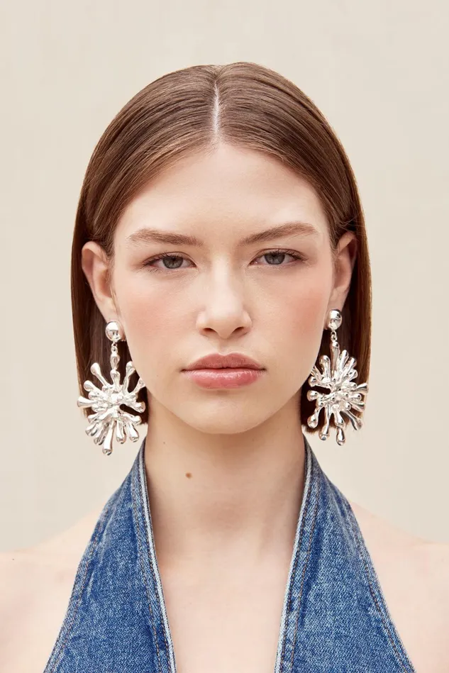 Cult Gaia Odeya Earring Antique Silver Women Jewelry Cult Gaia Odeya Earring Antique Silver Women Jewelry
