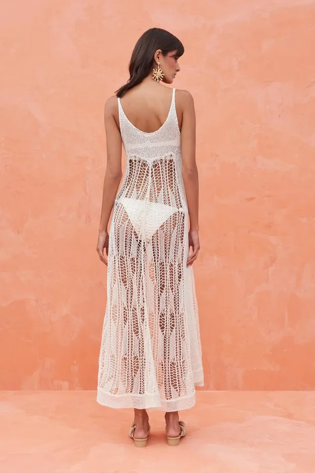 Cult Gaia Vickie Crochet Coverup Off White Women Cover Ups Cult Gaia Vickie Crochet Coverup Off White Women Cover Ups