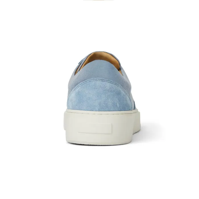 Darian Sneaker Light Blue Canvas Men Bruno Magli Sneakers